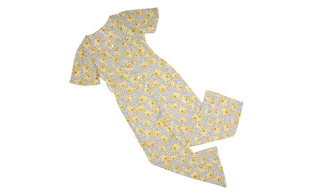 Elli White Womens Jumpsuit White Floral Wide-leg S
