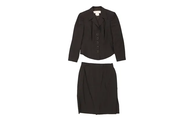 Escada Full Suit - Medium Brown Wool