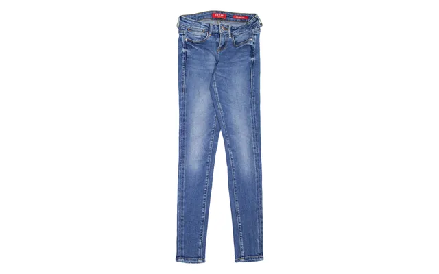 Guess Low Rise Womens Jeans Blue Slim Skinny Stone Wash W24 L29