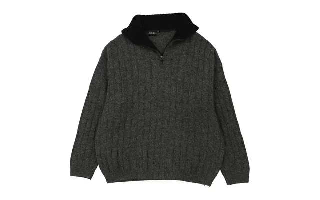 J.b.k. Studio 1 4 Zip - Xl Grey Acrylic