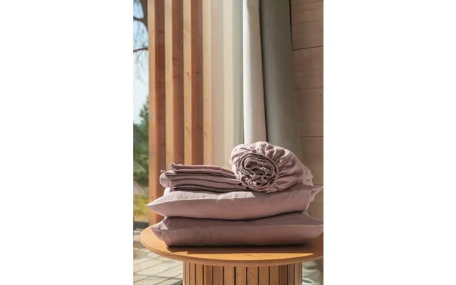 Linen Sheets Set In Dusty Rose Size Us Twin Deep Standart Pillowcases