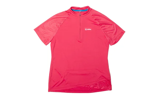 Loffler Cycling Shirt Womens Jersey Pink 1 4 Zip L