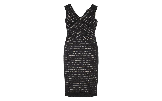 Mint Velvet Womens Pencil Dress Black Sleeveless Midi S