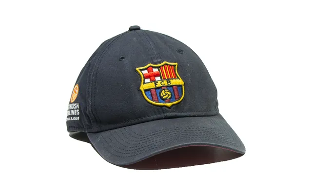New Era Fc Barcelona Mens Baseball Cap Black One Size