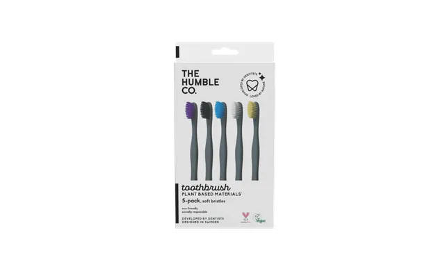 Plant Based Toothbrush 5-pack - Soft