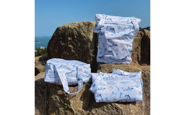Reusable Wet Bag Bundle Color Surfs Up