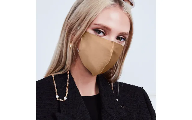 Say It With Silk Face Mask - Champagne Color Champagne Size Os
