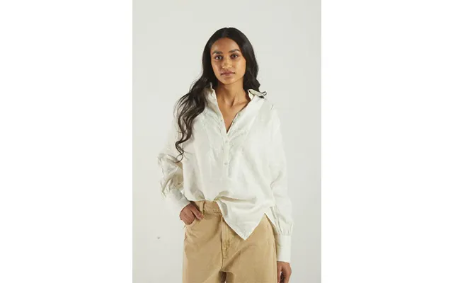 Summer Shirt In Off-white Color Shell Off-white Size S product image