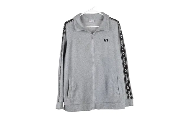 Superga Spellout Fleece - Large Grey Polyester