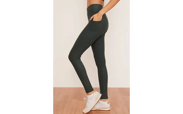 Thyme Crossover Pocket Legging Size Xs Color Thyme Style Crossover Waistband
