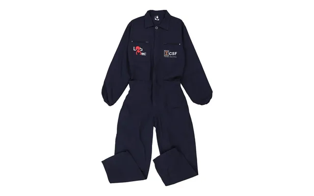 Unbranded Boiler Suit - Large Navy Polyester Blend