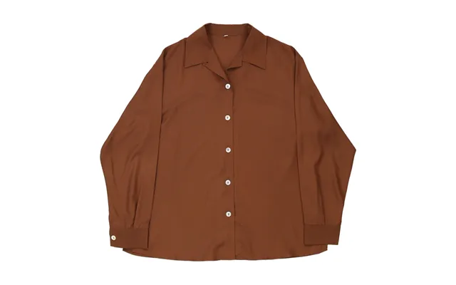 Unbranded Shirt - Xl Brown Polyester