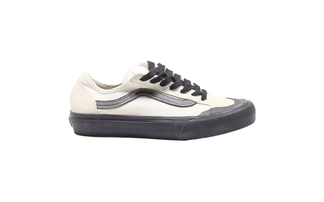 Vans Slip-on Low Top Trainers Black Canvas Mens Uk 6