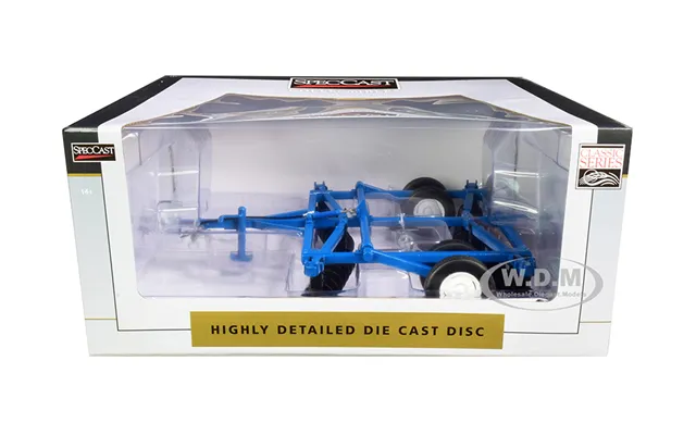 10 Foot Disc Harrow Blue Classic Series 1 16 Diecast Model By Speccast product image