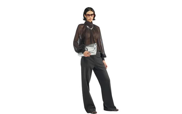 Blue Fayette Woman Liviana Conti With High Neck