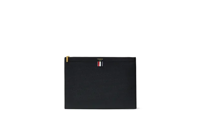 Briefcase Black Leather Document Holder Thom Browne