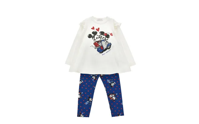 Complete Baby Cream And Blue Print Mouse