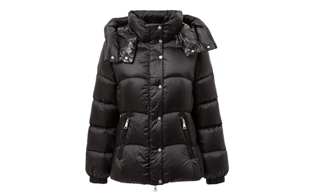Down Jacket With Removable Hood Add