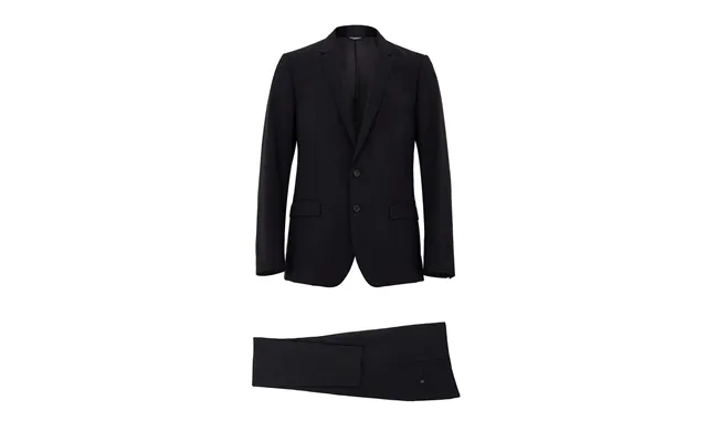Dress Martini Black In Lana Stretch Dolce & Gabbana