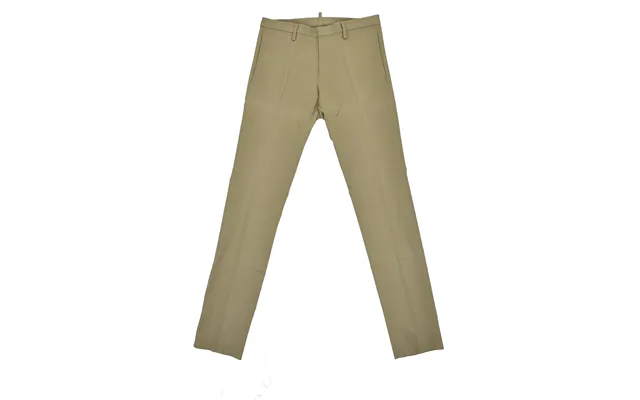 Dsquared2 Beige Men's Cotton Pants Buttons Mod.s74ka0630s39021115