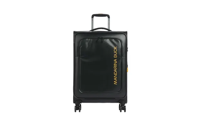 Eco Coated Trolley Medium Exp Mandarina Duck P10osv03-651 Black