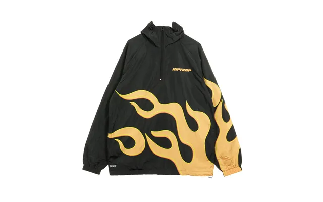 Flaming Hot Anorak Men's Removable Windbreaker