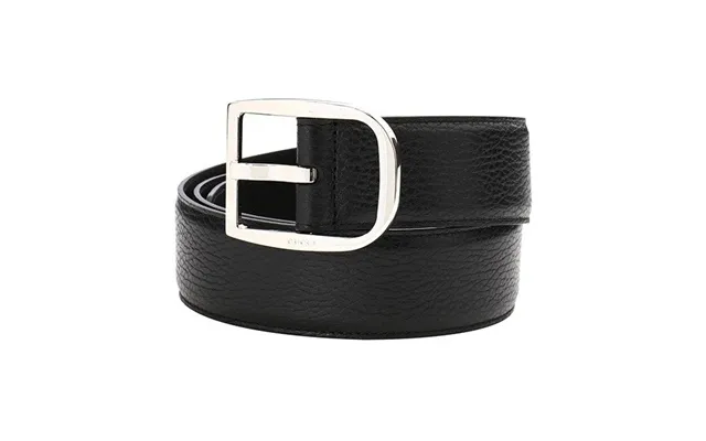 Gucci Black Belt Men's Leather Dollar Calf Mod. 449716 Cao0n 1000