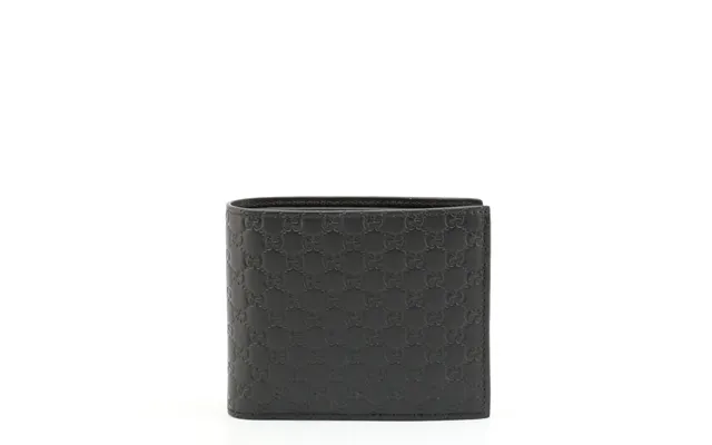 Gucci Men's Black Bifold Wallet Microguccissima Leather Mod. 260987 Bmj1n 1000