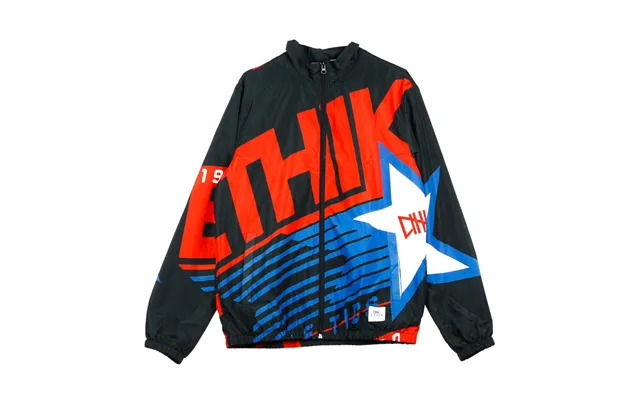 Men's Athletics Retro Black Windbreaker