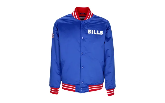 Men's Bomber Jacket Nfl Heavyweight Satin Jacket Bufbil Original Team Colors