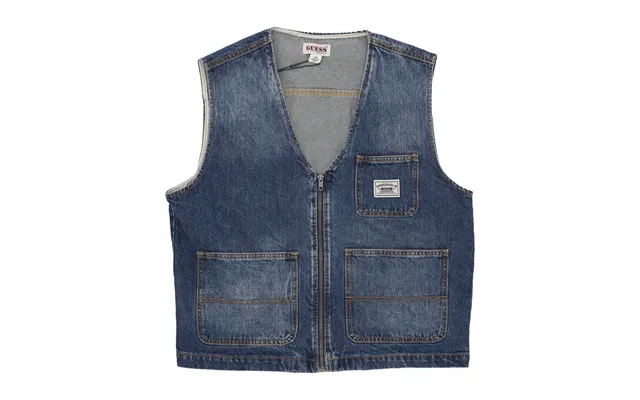 Men's Go Denim Vest Originals Dark Wash