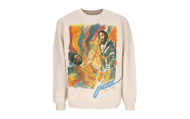 Men's Jazz Night Crewneck Coconut Crewneck Sweatshirt