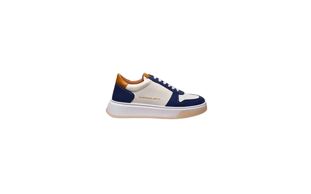 Men's Shoes Alexander Smith Harrow Man-blue White Cognac