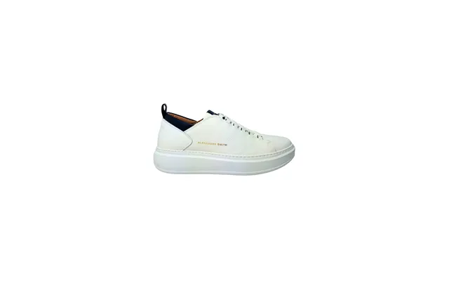Men's Shoes Alexander Smith Hyde Man-white Blue Sneakers