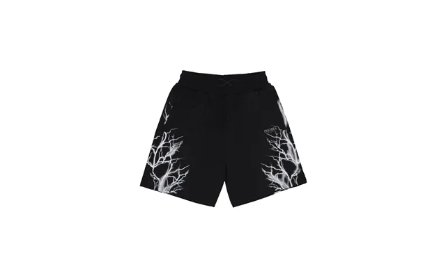 Men's Shorts Reflective Lightning Shorts Black