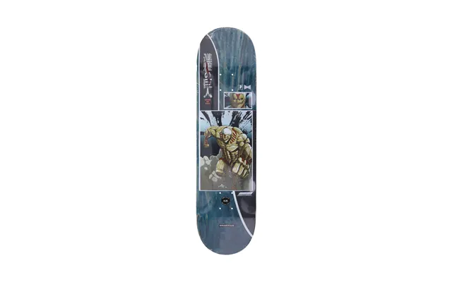 Neal Armored Deck X Attack On Titan Green Multi Men's Skateboard Deck