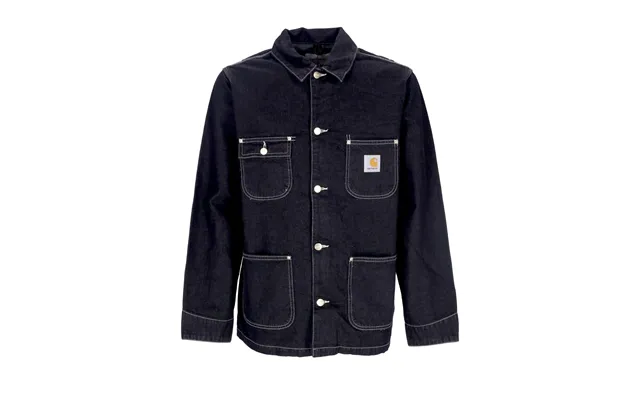 Og Chore Coat Men's Jeans Jacket Black One Wash