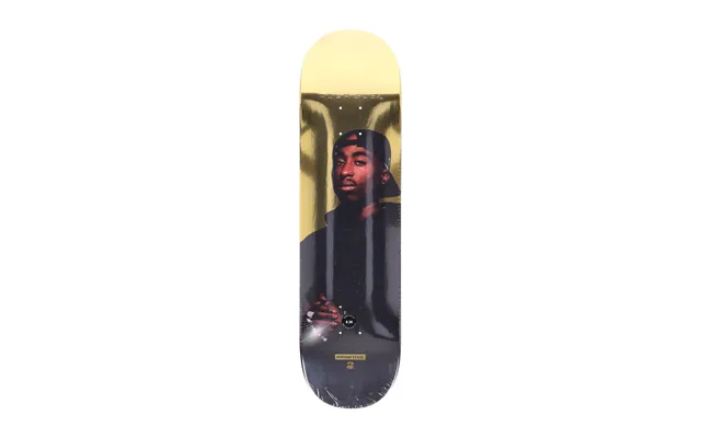 Rodriguez Shine Deck X 2pac Gold Men's Skateboard Deck