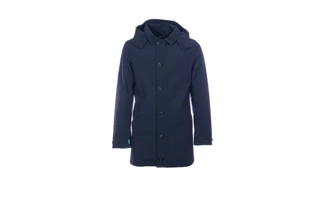 Save The Duck - Coat Hood Euloph Blue D41368m