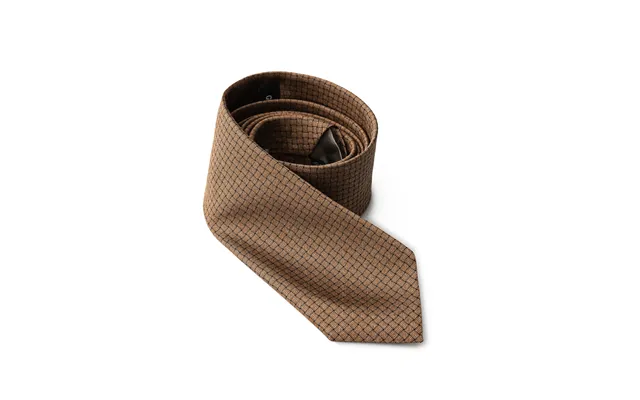 Silk Bronze Tie Giorgio Armani