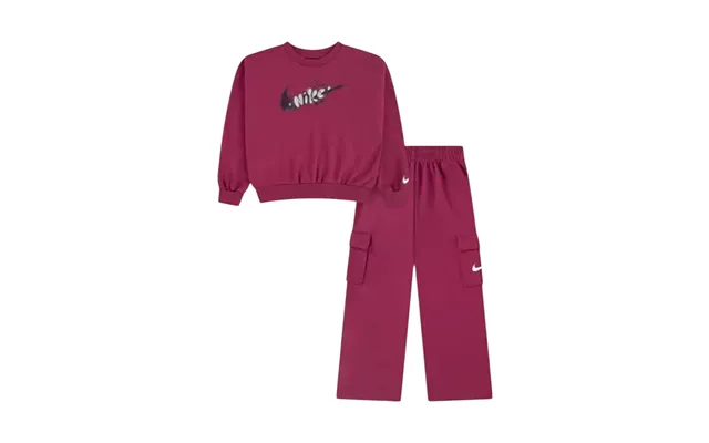 Sports Suit Sweatshirt And Cargo Pants Bambina Nike