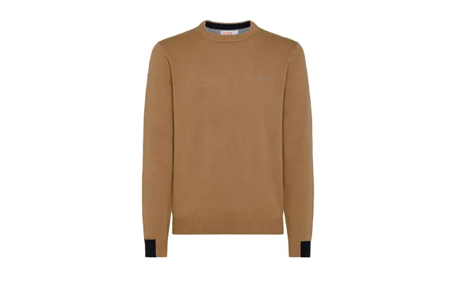 Sun68 - Round Solid Color Rib 16 Beige K42134