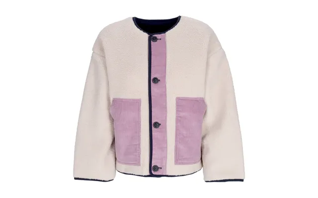 Teddy Bear Woman Augusta Pile Fleece Jacket Natural