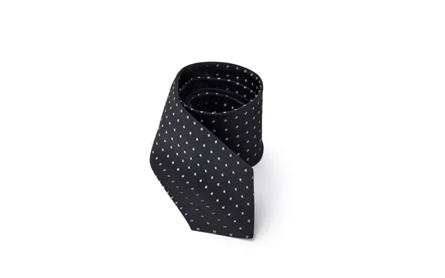 Tie 7 Cm In Black Silk Jacquard Jil Sander