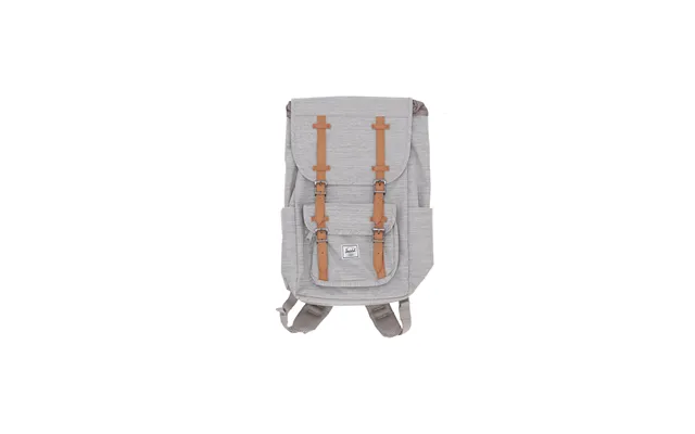 Unisex Little America Mid Backpack Light Gray Crosshatch