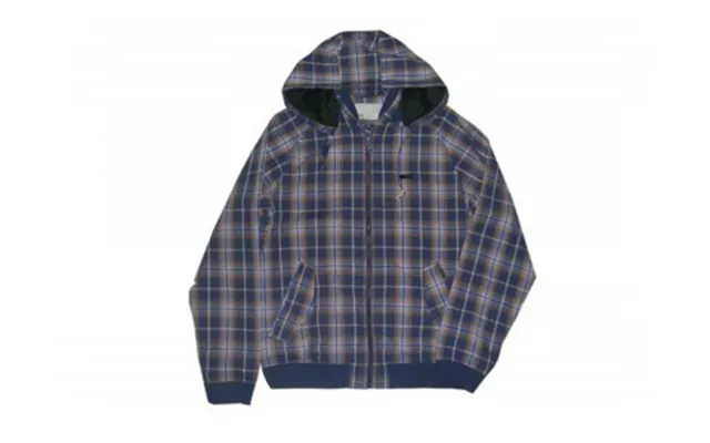 Wesc Jacket Zip Check Men's Windbreaker Blue Orange