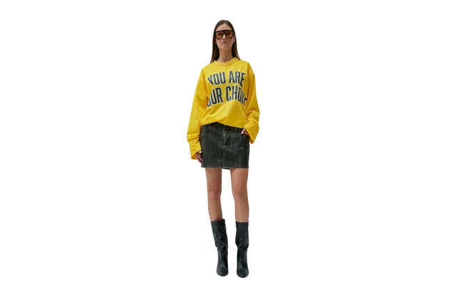 Women's Miniskirt The M In Leather