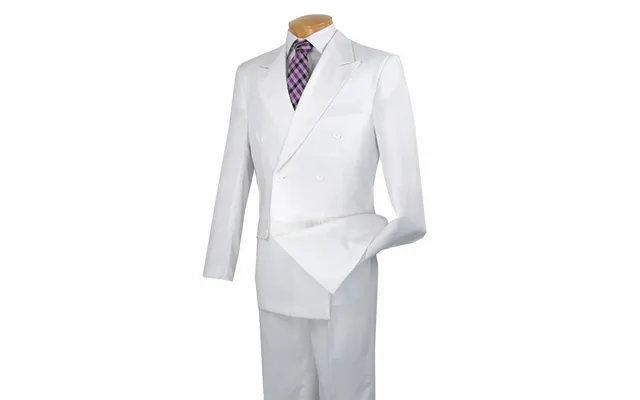 Vinci Men's 2-piece Executive Suit Stylish Double Breasted Shop Now