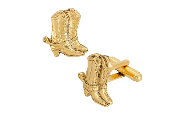 14k Gold Dipped Cowboy Boots Cufflinks product image