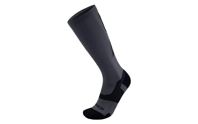 2xu Vectr Light Cushion Full Length Socks - Titanium Black